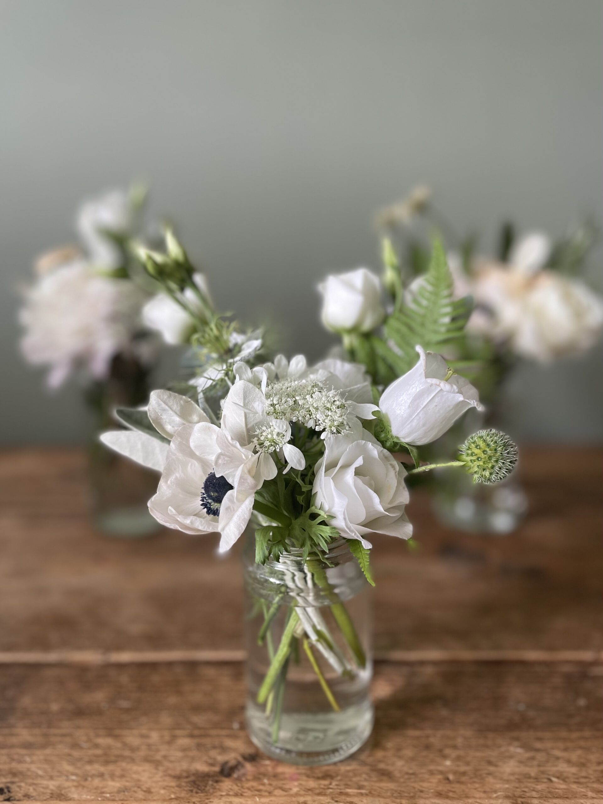 Forever & Ever Jam Jars Roots Floral Designs Florist Bristol